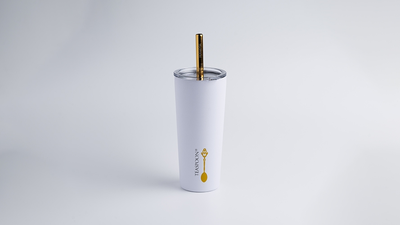 Teaspoon Tumbler with Straw
