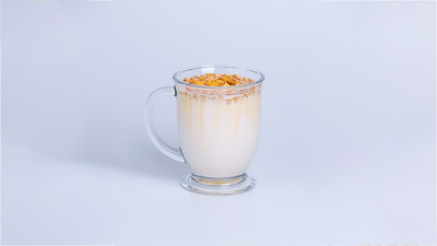 Hot Honeycomb Banana Milk